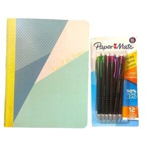 Journal and mechanical pencil set New composition college sheet 100 sheets